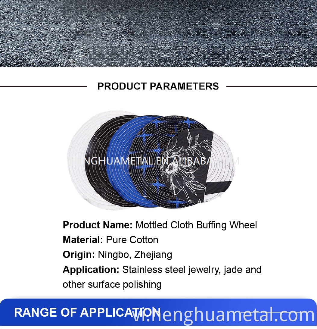 Henghua 2022 Buffing Polishing Wheel cho hành lý đánh bóng